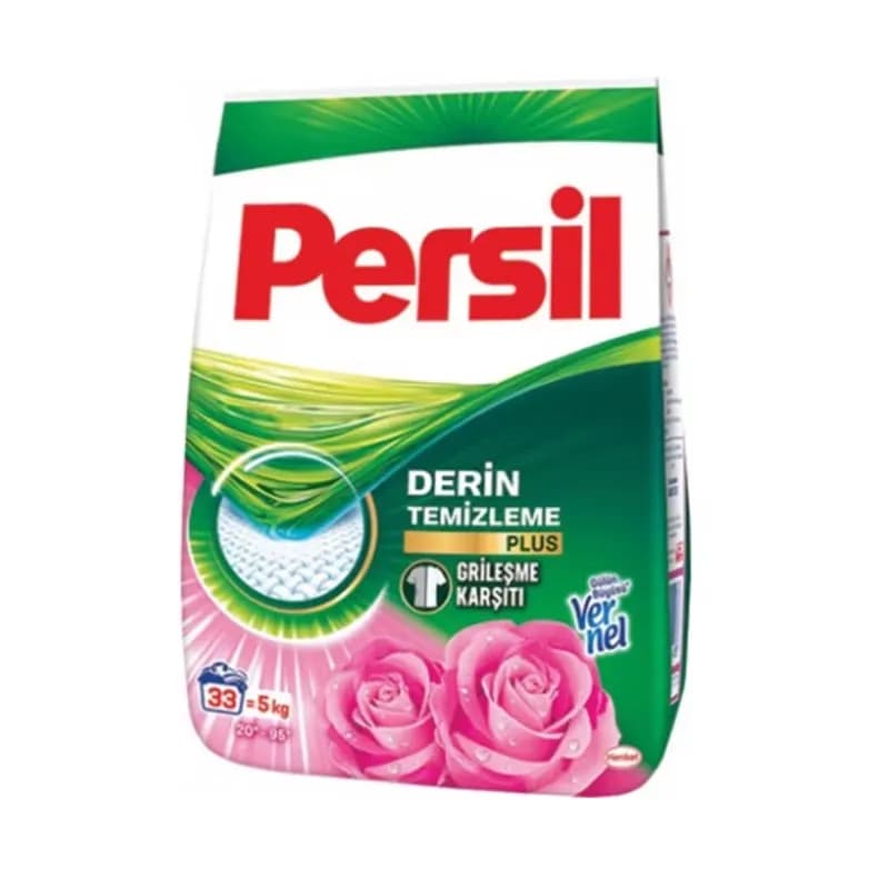 Persil Expert detergent automat de rufe pudra 5kg, 33 spalari, Trandafir, Color si Alb