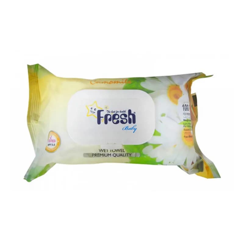 Fresh Baby servetele umede cu capac 100 buc Musetel