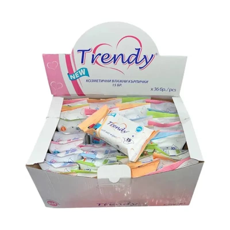 Trendy servetele umede de buzunar 15buc