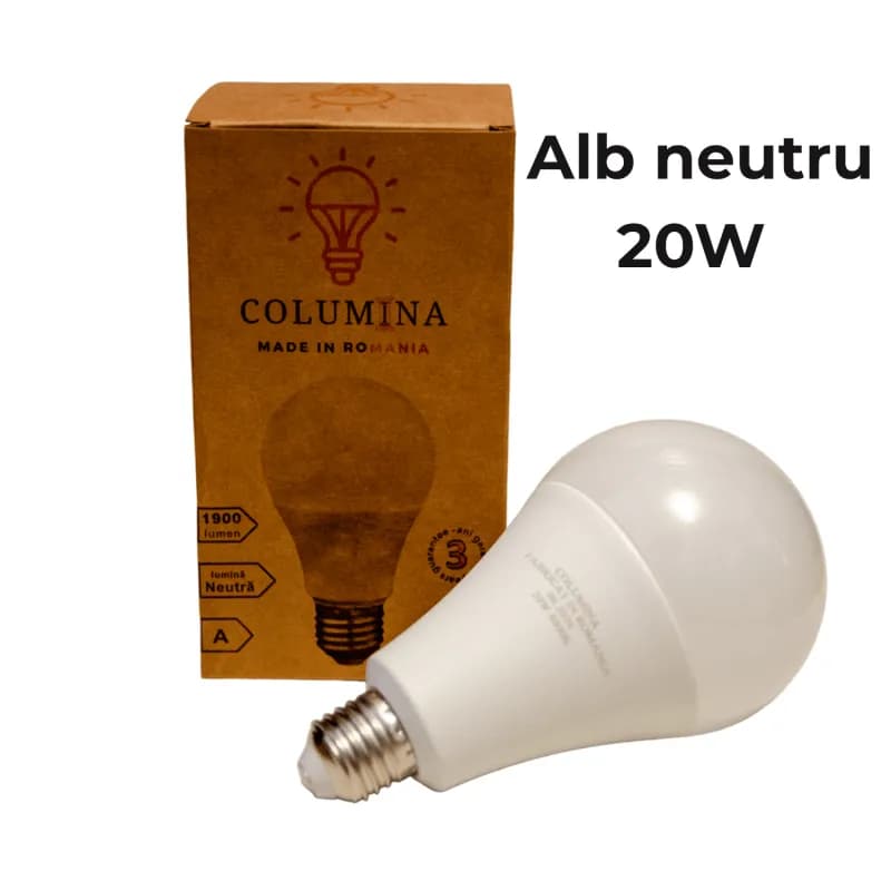 Columina bec led 20W neutru 4000K