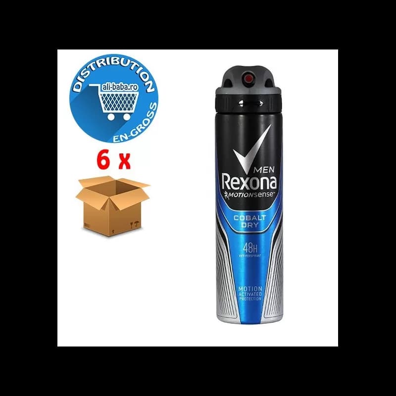Rexona Deodorant Barbati Spray 150ml Cobalt