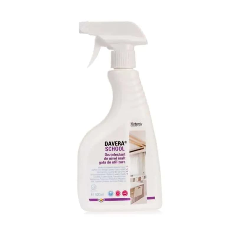 Klintensiv dezinfectant de nivel inalt gata de utilizare Davera School 500ml