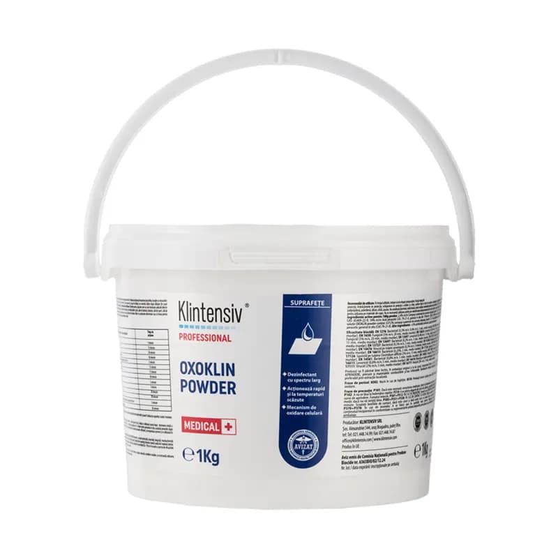 Klintensiv pulbere curatare si dezinfectare Oxoklin Powder TP4 1kg