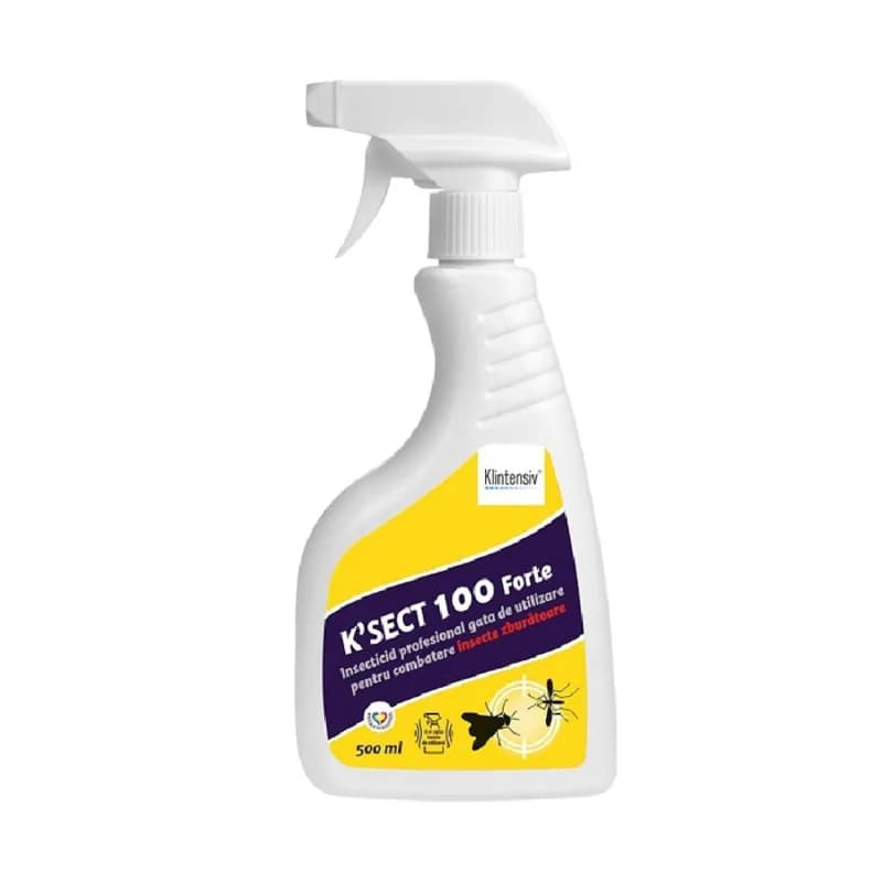 Klintensiv insecticid profesional impotriva insectelor zburatoare K-SECT 100 Forte 500ml