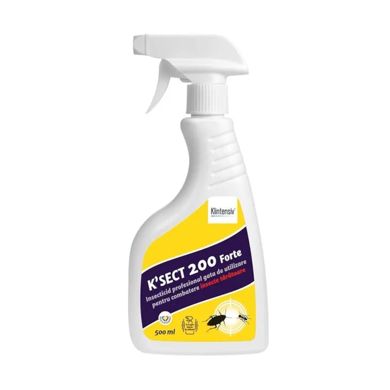 Klintensiv insecticid profesional impotriva insectelor zburatoare K-SECT 200 Forte 500ml