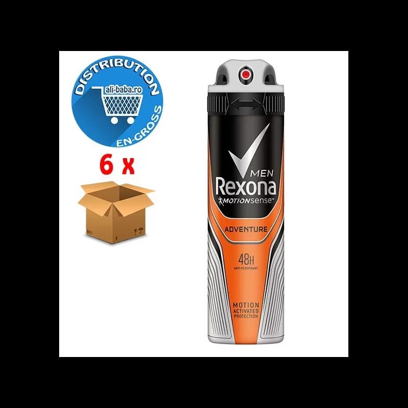 Rexona deodorant barbati spray 150ml Adventure