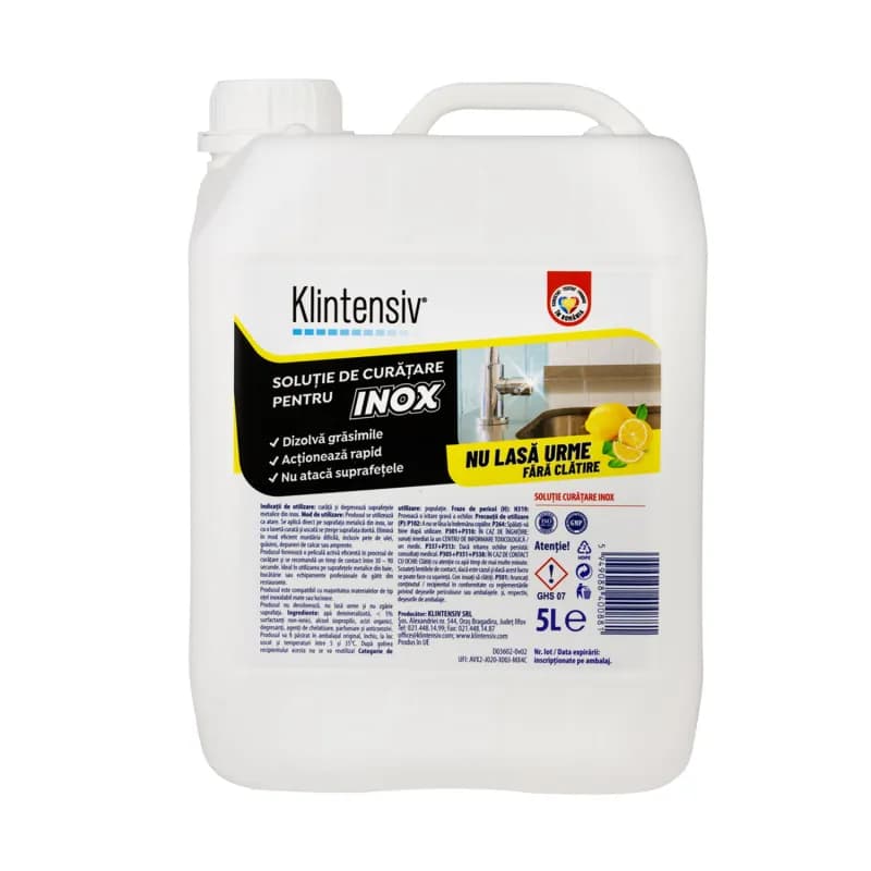 Klintensiv solutie inox 5L