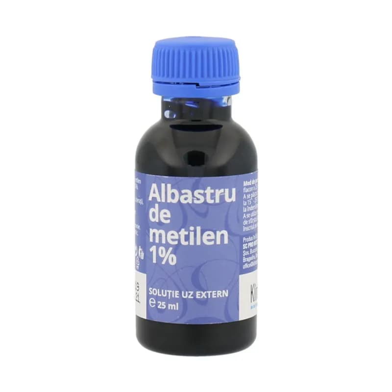 Klintensiv albastru de metilen 1% 25ml
