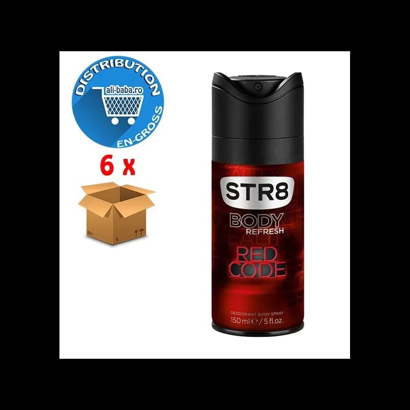 Str8 Deodorant Barbati Spray 150ml Red Code