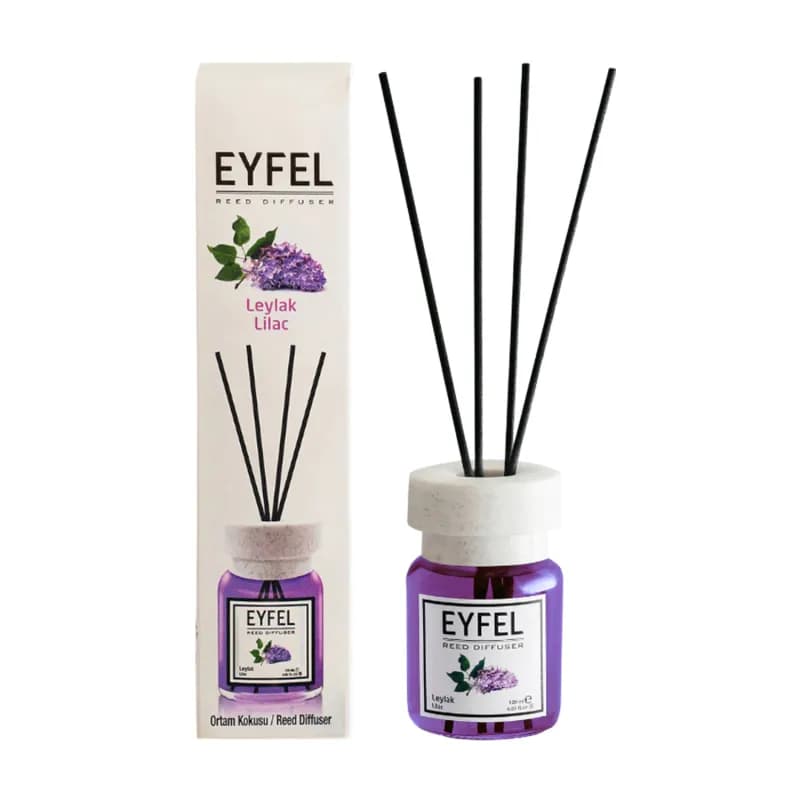 Eyfel odorizant de camera cu bete 120ml, Lilac (Liliac)