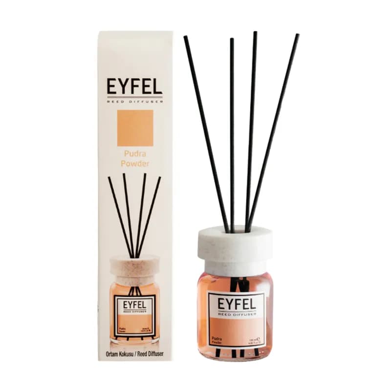 Eyfel odorizant de camera cu bete 120ml, Powder (Pudra)