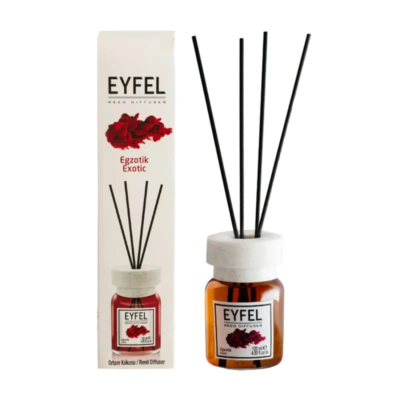 Eyfel odorizant de camera cu bete 120ml, Exotic (Exotic)