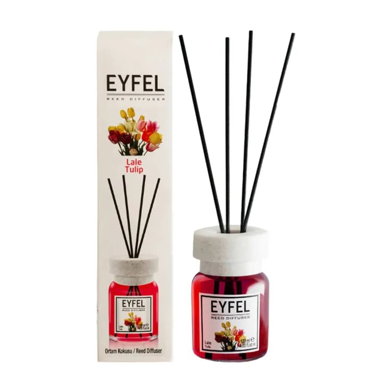 Eyfel odorizant de camera cu bete 120ml, Tulip (Lalea)