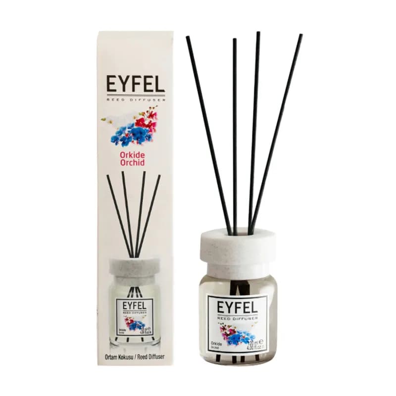 Eyfel odorizant de camera cu bete 120ml, Orchid (Orhidee)