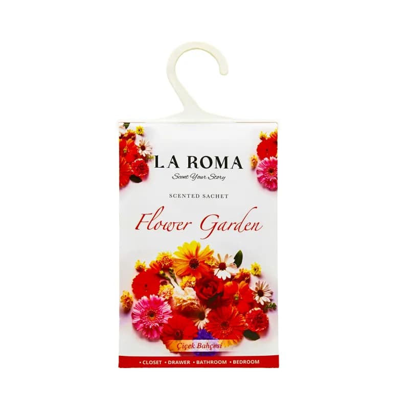 La Roma saculeti parfumati dulap, Flower Garden (Gradina de flori)