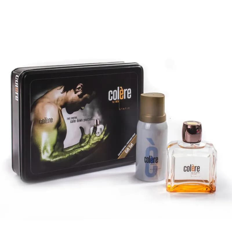 Colere caseta 2 piese spray de corp 150ml + apa de parfum 100ml Static