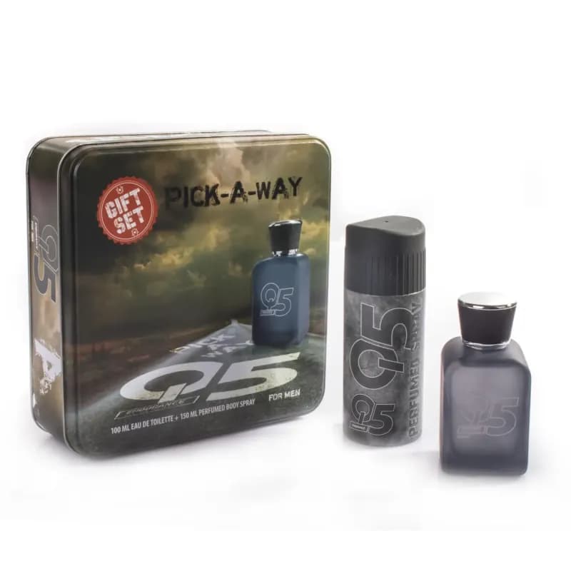 Q5 caseta 2 piese spray de corp 150ml + apa de toaleta 100ml Endurance