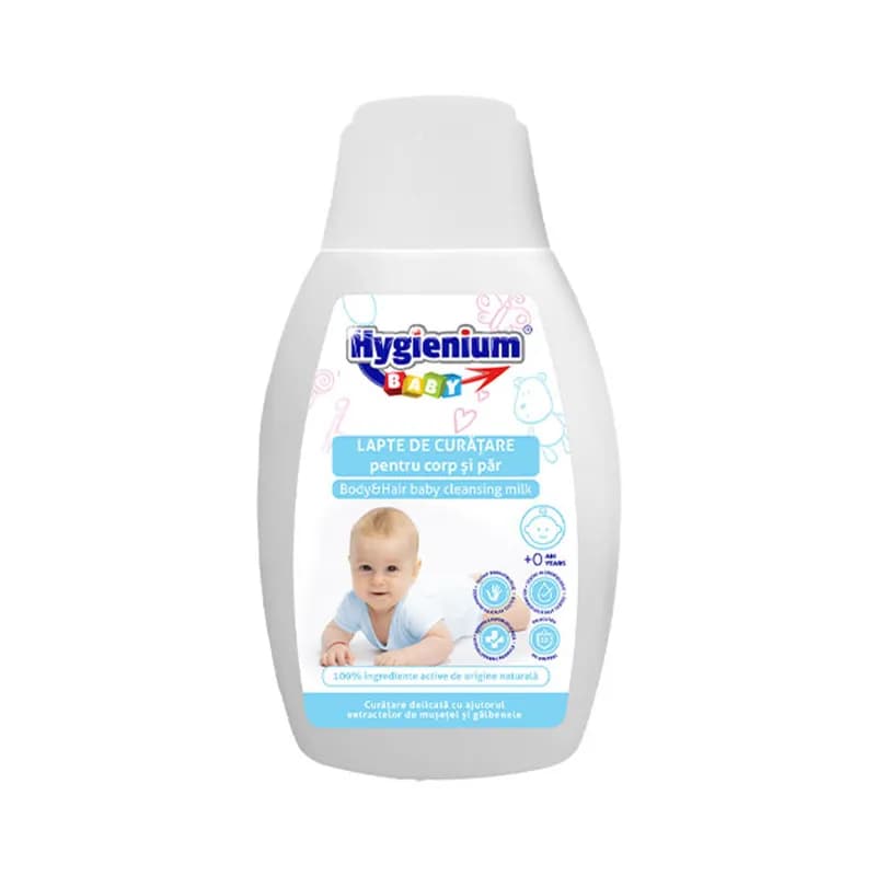 Hygienium lapte de curatare pentru corp si par 300ml