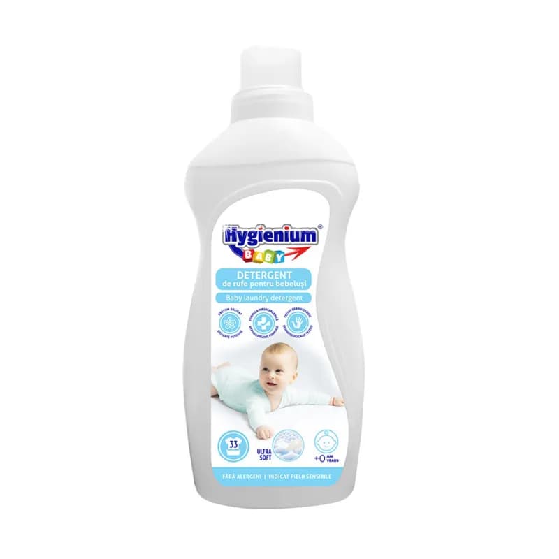 Hygienium detergent de rufe lichid pentru bebelusi 1L
