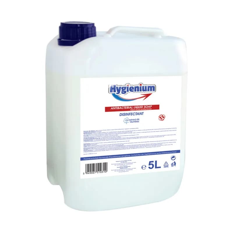 Hygienium sapun lichid antibacterian si dezinfectant 5L