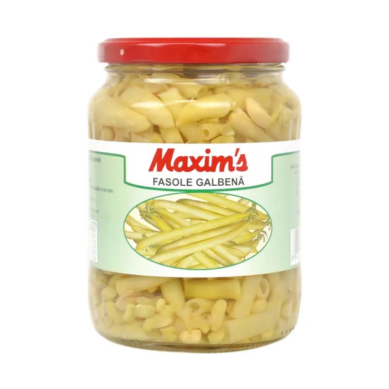 Maxim's fasole galbena borcan 720g