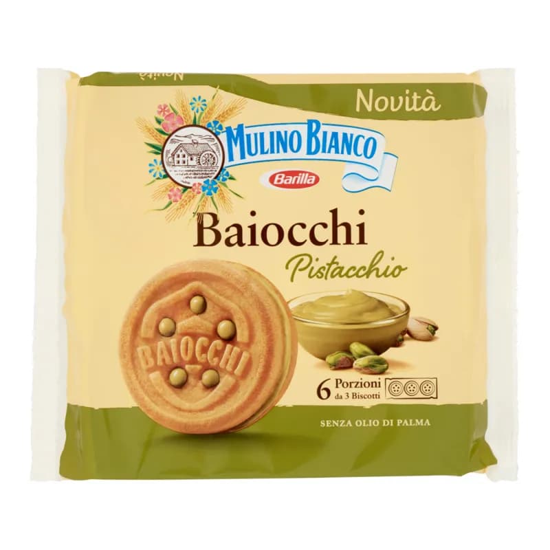 Mulino Bianco biscuiti 168g Baiocchi Fistic