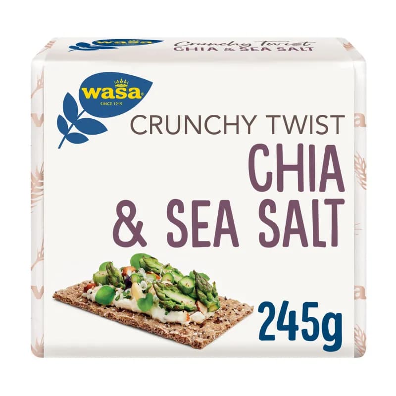 Wasa paine crocanta 245g Chia & Sare de Mare