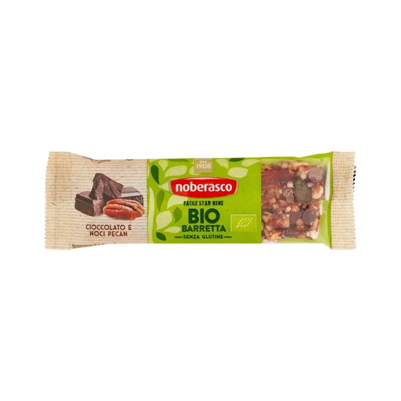 Noberasco baton bio 30g Ciocolata Nuci Pecan