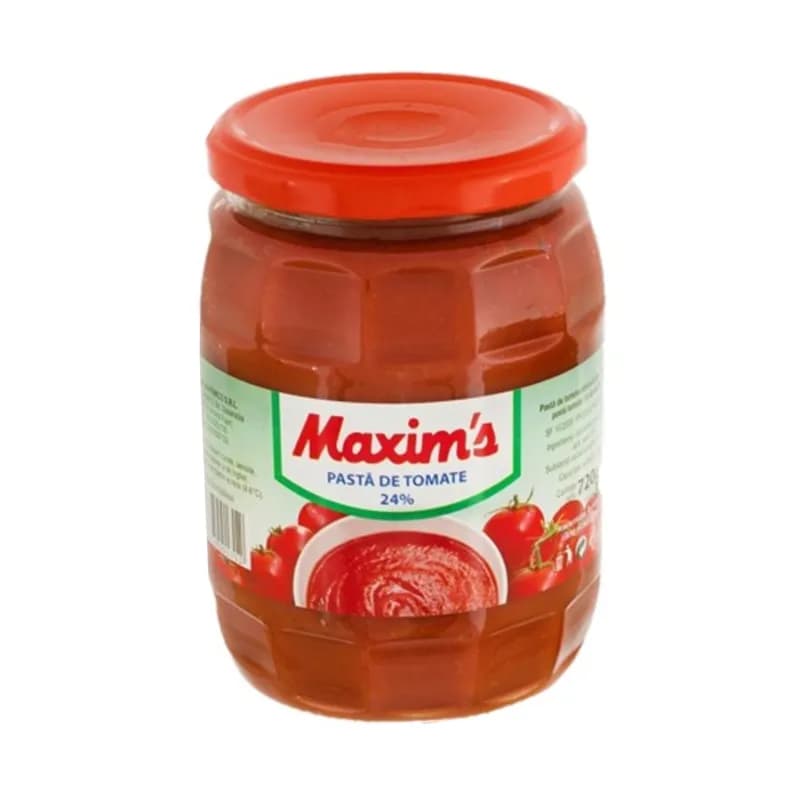 Maxim's pasta de tomate borcan 24% 700g