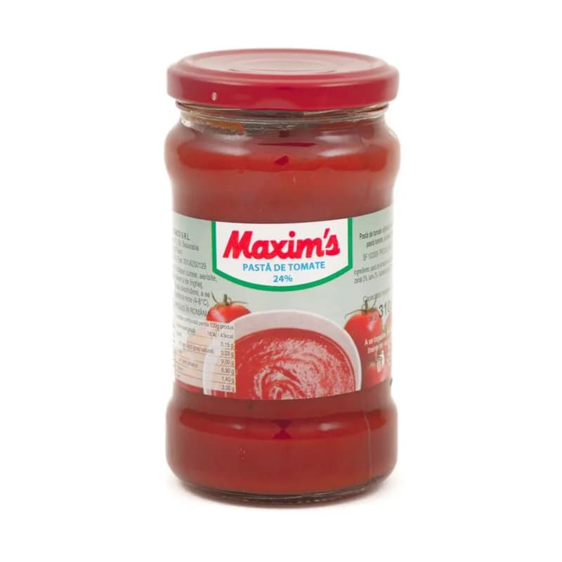 Maxim's pasta de tomate borcan 24% 314g