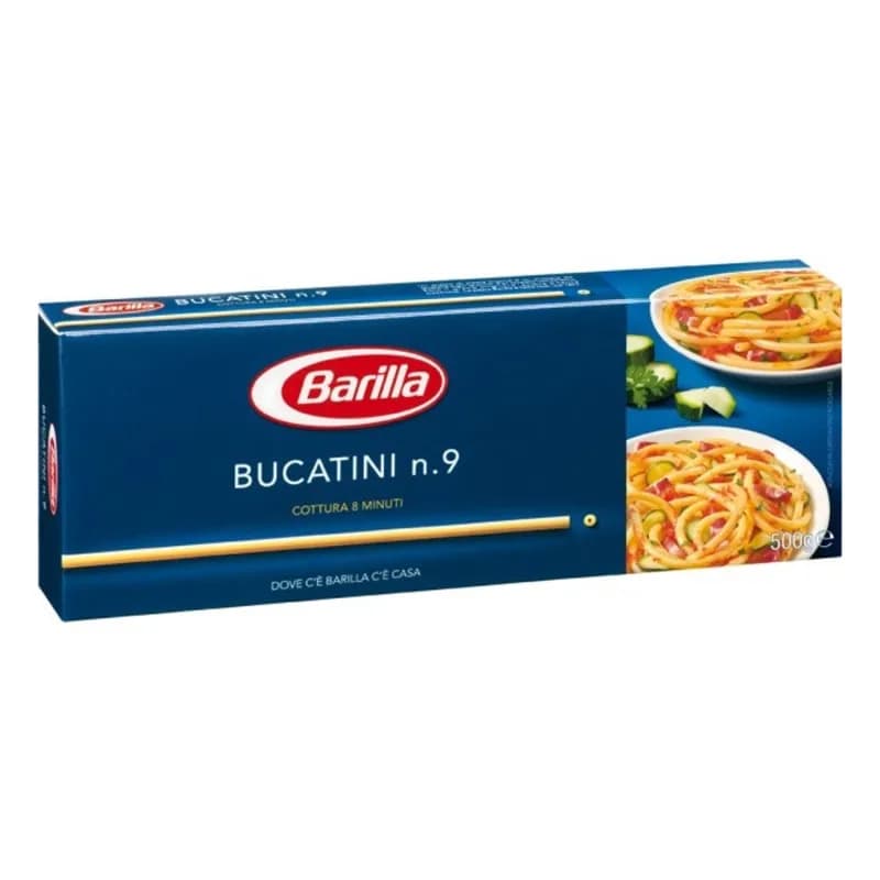 Barilla paste grau dur 500g Bucatini LC N9