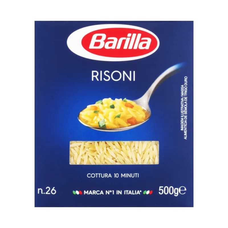 Barilla paste grau dur 500g Risoni N26