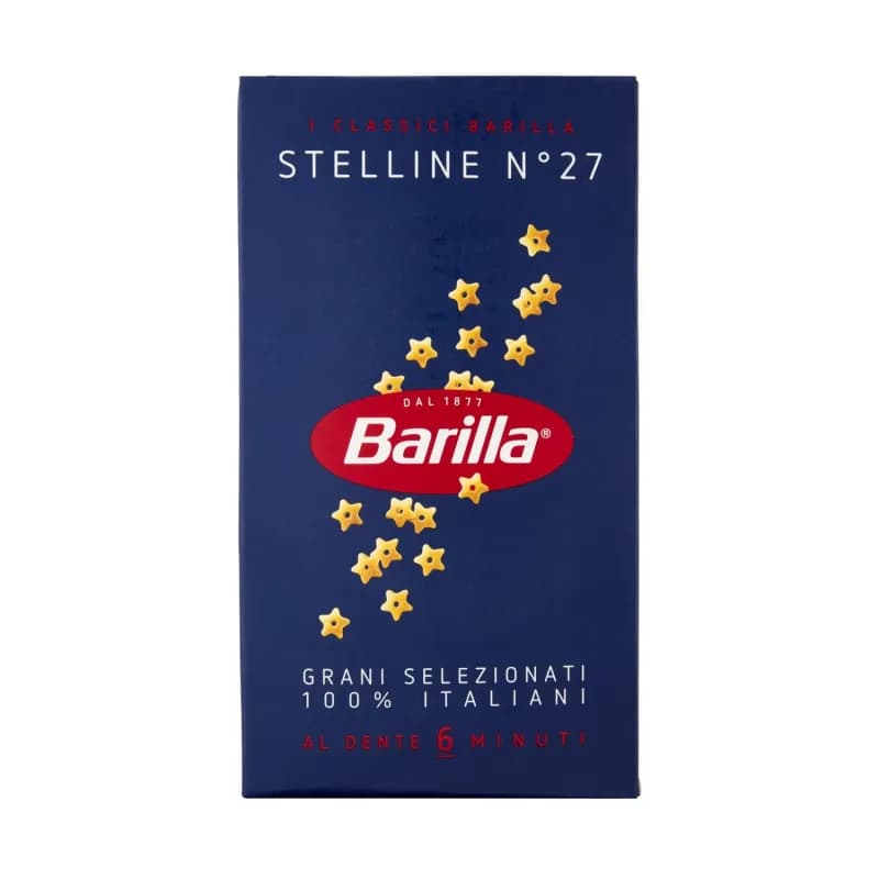 Barilla paste grau dur 500g Stelline N27
