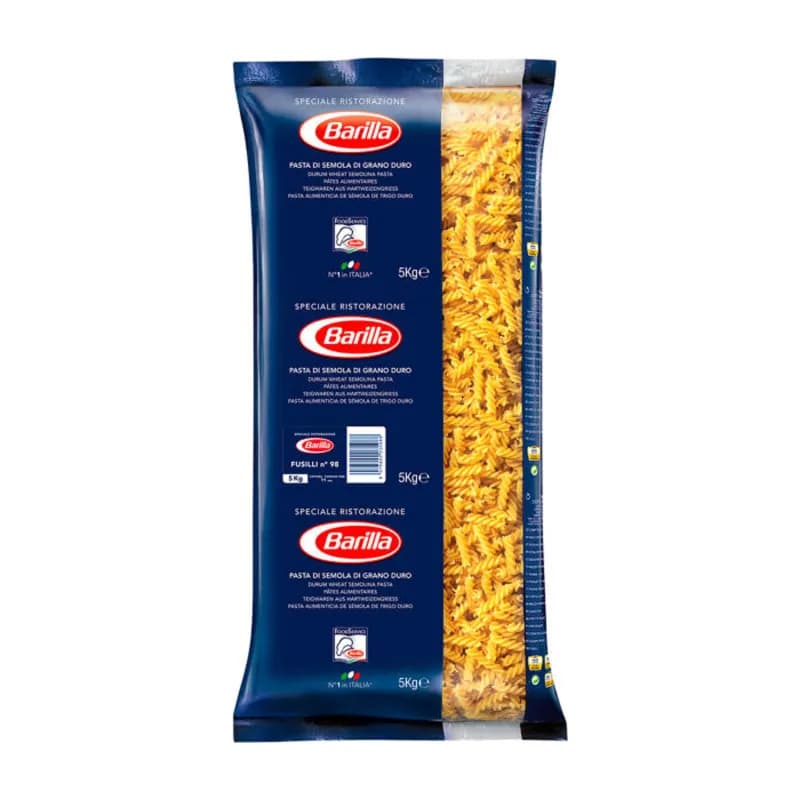 Barilla paste profesionale 5kg Fusilli FS