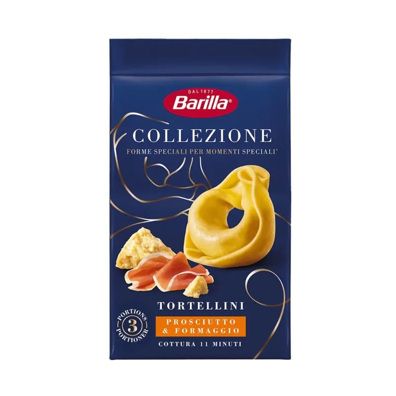 Barilla paste cu ou 250g Tortellini Ham & Cheese LC