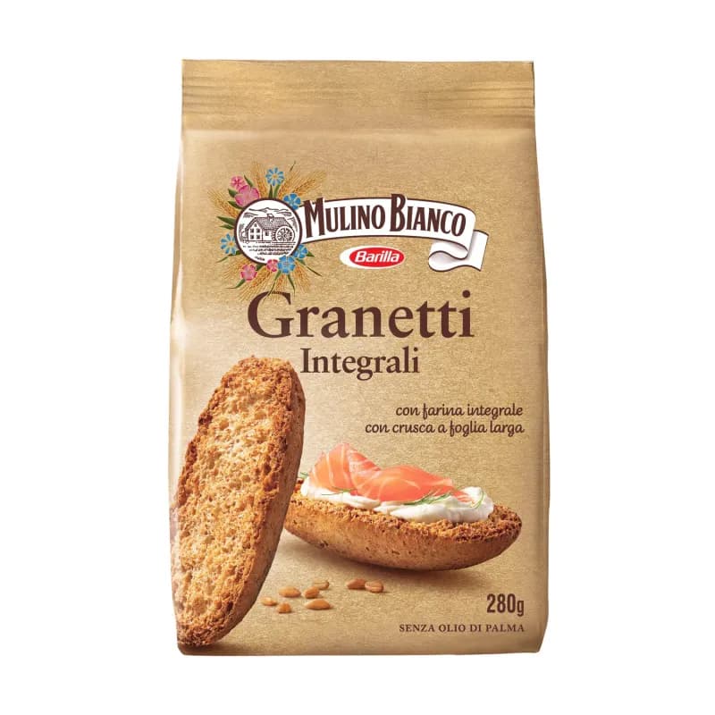 Mulino Bianco paine prajita 280g Granetti Integrali