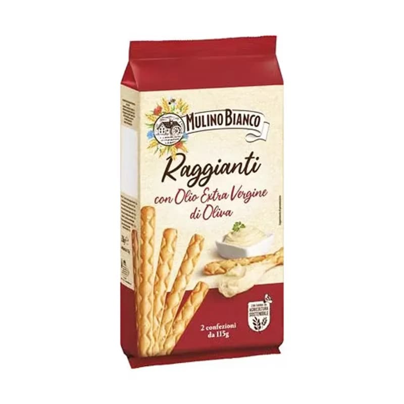 Mulino Bianco grisine 230g Grissini Raggianti Olio
