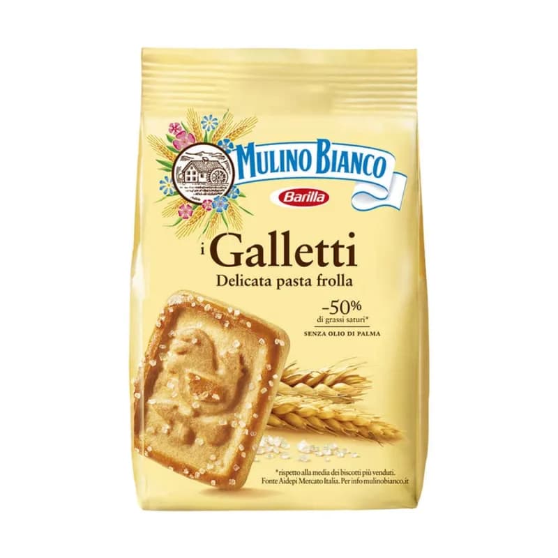 Mulino Bianco biscuiti 350g Galletti