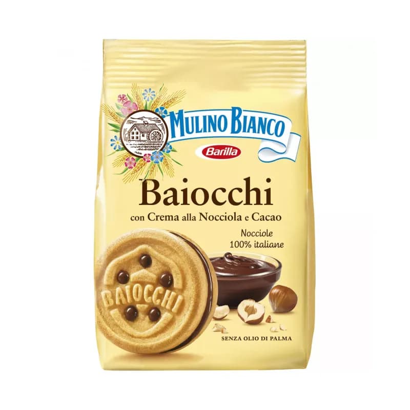 Mulino Bianco biscuiti 260g Baiocchi Nocciola
