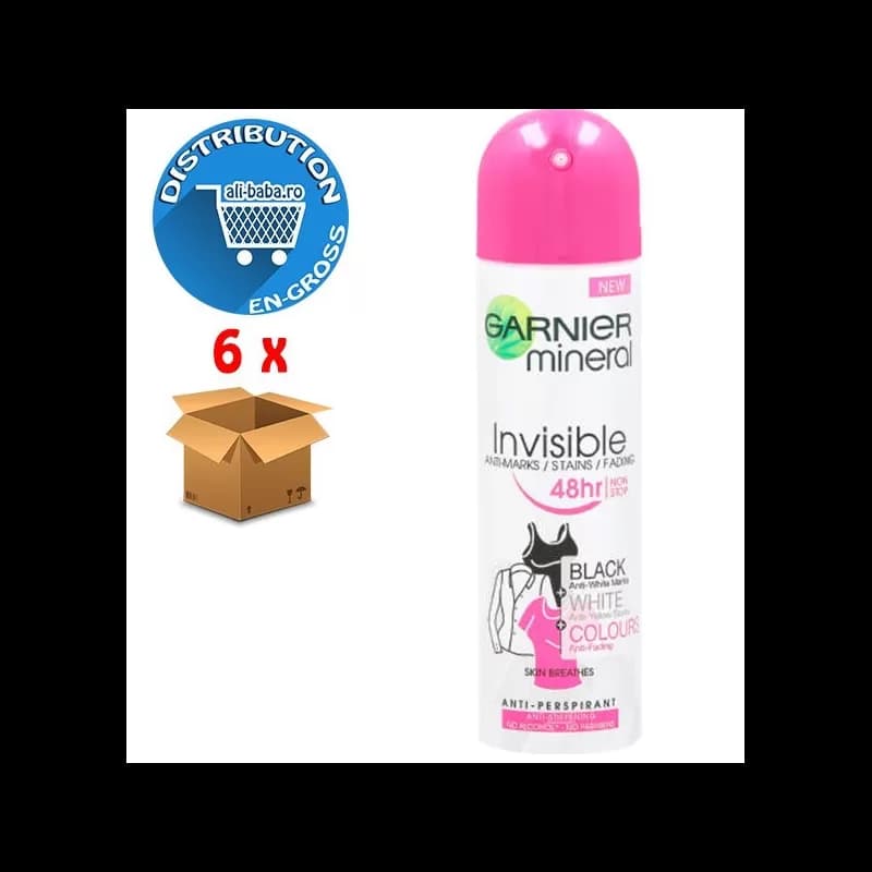 Garnier Deodorant Femei Spray 150ml Invisible Bw
