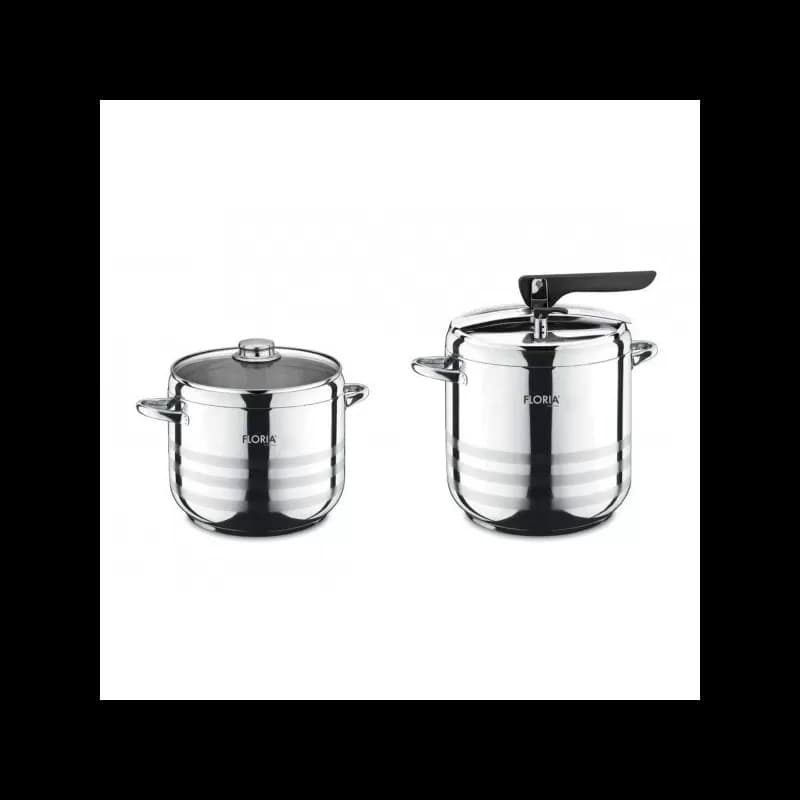 Oala sub presiune din inox 5L+7L ZLN 0676