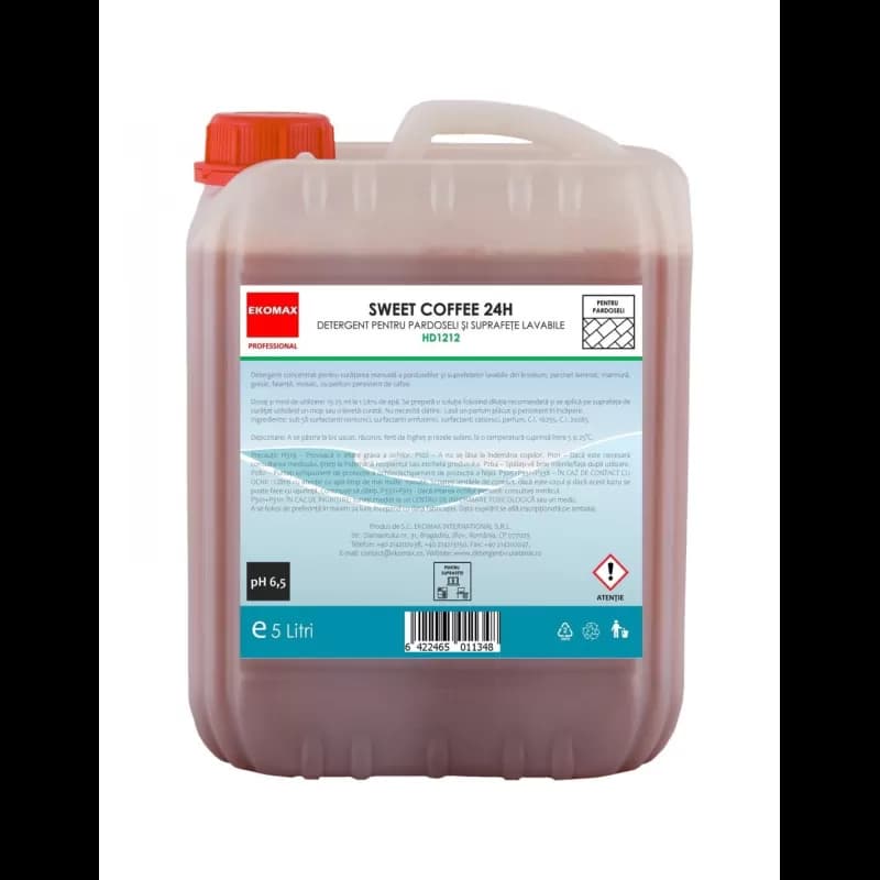 Ekomax detergent de pardoseli 5L Sweet Coffee