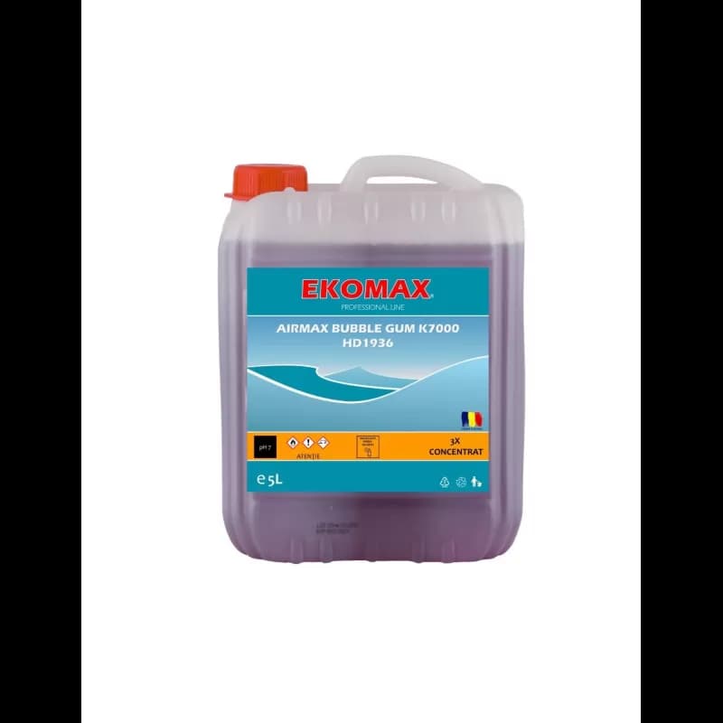 Ekomax Airmax K7000 odorizant profesional 5L Bubble Gum