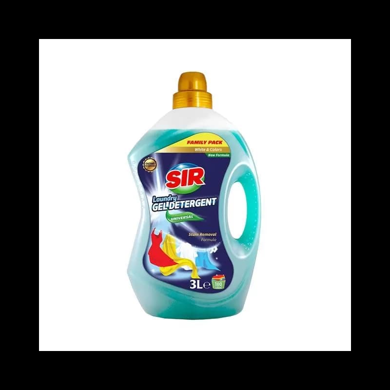Sir detergent gel de rufe 3L White & Colors