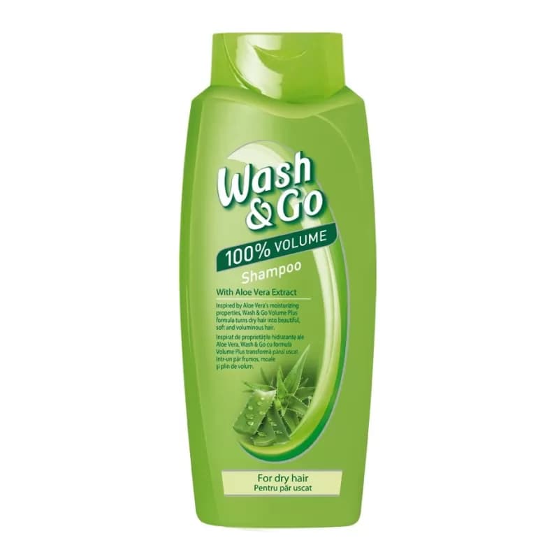 Wash&Go sampon 750ml Aloe Vera