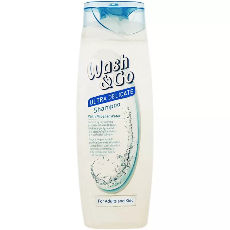 Wash&Go sampon 700ml Apa Micelara