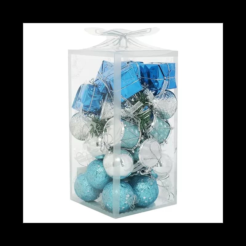 Set decratiuni pentru brad de Craciun 4cm 32 buc/set