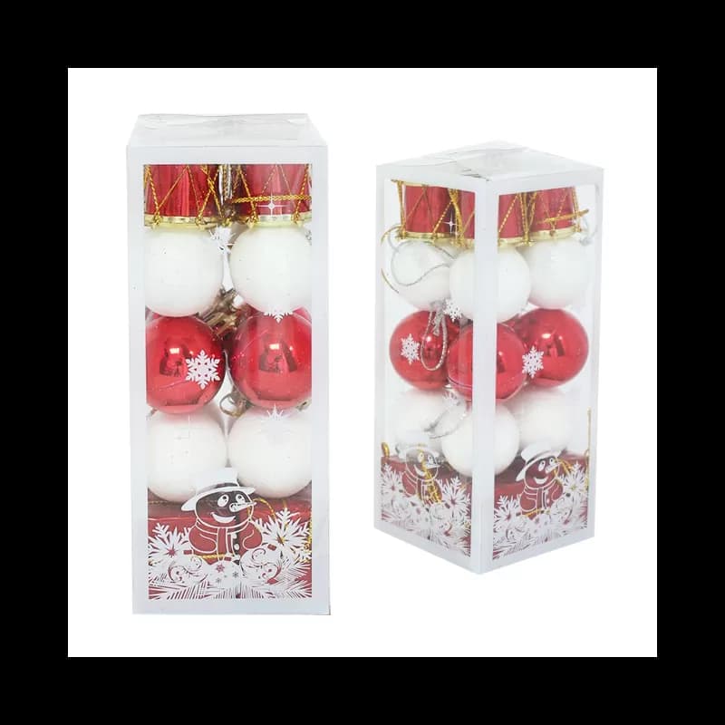 Set decratiuni pentru brad de Craciun 3cm 20 buc/set