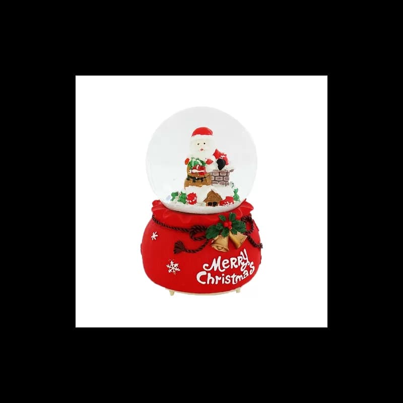 Decoratiune muzicala de Craciun 12cm x 9cm Glob