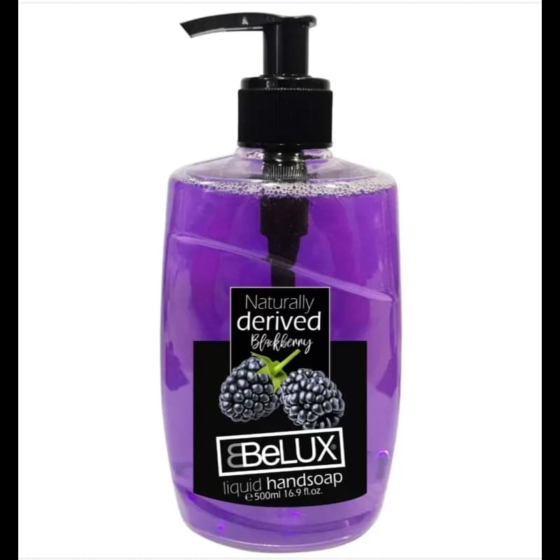 Belux sapun lichid cu pompita 500ml Blackberry